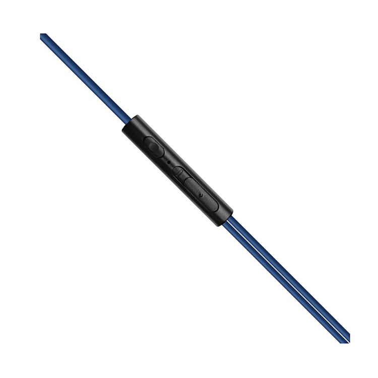 Veho - Écouteurs Intra-Auriculaire Filaire Z3 avec Microphone et Télécommande Intégré, Bleu - Simple Boutique