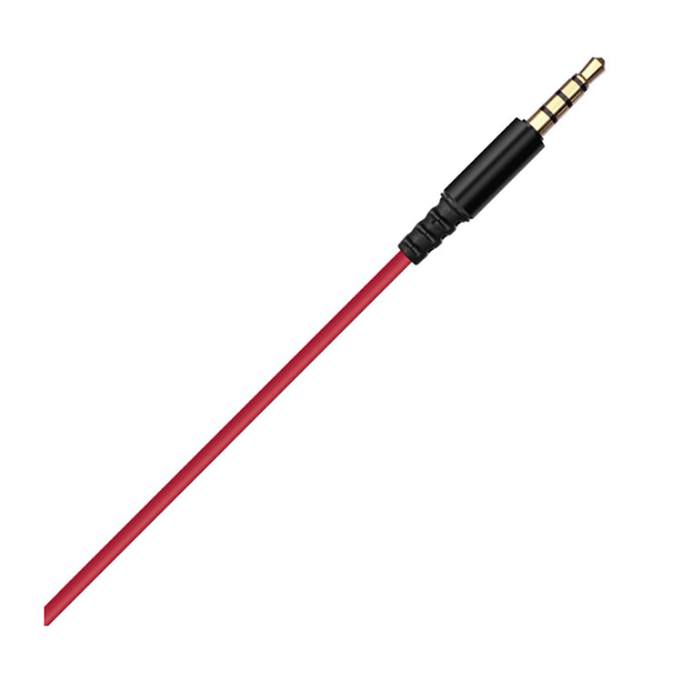 Veho - Écouteurs Intra-Auriculaire Filaire Z3 avec Microphone et Télécommande Intégré, Rouge - Simple Boutique