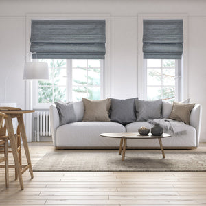 Versaille - Store Romain Sans Cordon, Collection Caesar, Tissu Assombrissant, Gris Foncé (Disponible en 7 Grandeurs) - Simple Boutique