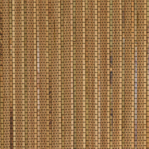 Versailles - Cantonnière en Bambou Grommet Top, Oeillets en Laiton, 72" x 12", Brun Miel - Simple Boutique
