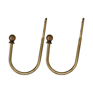 Versailles - Ensemble de 2 Embrasses Universelles pour Rideau, Laitons - Simple Boutique