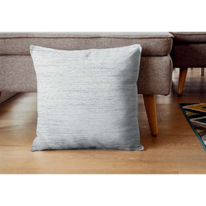 Versailles - Housse de Coussin Caesar, 20" x 20", Lavable à la Machine, Gris Pâle - Simple Boutique