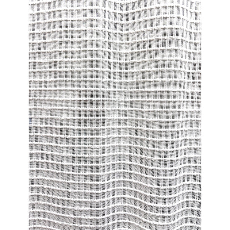 Versailles - Panneau d'intimité en Tissu Gaufré, 42" x 72", Hauteur Ajustable, Blanc - Simple Boutique