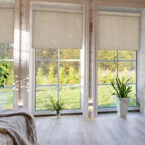 Versailles - Store à Rouleau Sans Cordon, Collection Marcellus, Fermeture Douce, Beige (Disponible en 15 Grandeurs) - Simple Boutique