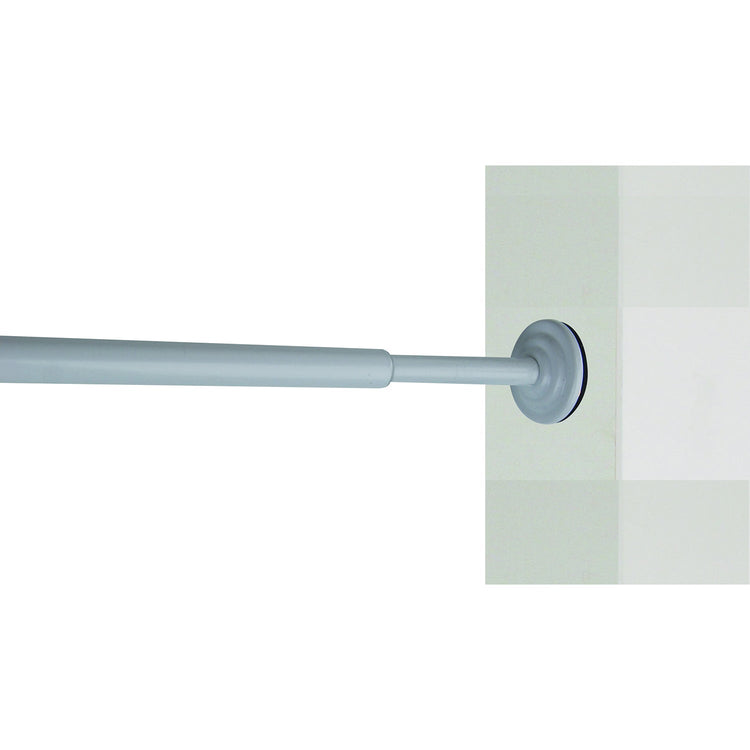 Versailles - Tringle à Rideau à Tension, Longueur Ajustable, Installation Sans Outils, Blanc (3 Grandeurs Disponibles) - Simple Boutique