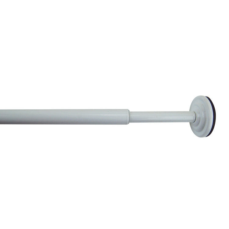 Versailles - Tringle à Rideau à Tension, Longueur Ajustable, Installation Sans Outils, Blanc (3 Grandeurs Disponibles) - Simple Boutique