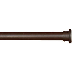 Versailles - Tringle à Tension pour Rideau DUO en Acier Inoxydable, Intérieur/Extérieur, Longueur Ajustable, Bronze (3 Grandeurs Disponibles) - Simple Boutique