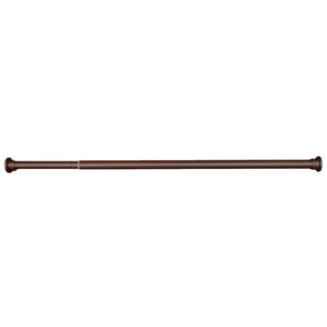 Versailles - Tringle à Tension pour Rideau DUO en Acier Inoxydable, Intérieur/Extérieur, Longueur Ajustable, Bronze (3 Grandeurs Disponibles) - Simple Boutique