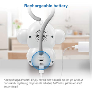 Vtech - Dispositif Sonore Apaisant Portatif pour Bébé Myla le Singe, Berceuse et Veilleuse - Simple Boutique
