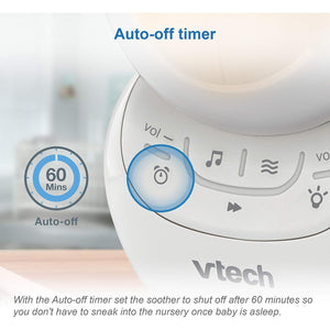 Vtech - Dispositif Sonore Apaisant Portatif pour Bébé Myla le Singe, Berceuse et Veilleuse - Simple Boutique
