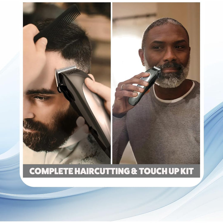 WAHL - Ensemble de Tondeuse à Cheveux Deluxe Groom Pro, 19 Morceaux - Simple Boutique