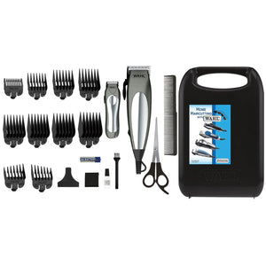 WAHL - Ensemble de Tondeuse à Cheveux Deluxe Groom Pro, 19 Morceaux - Simple Boutique