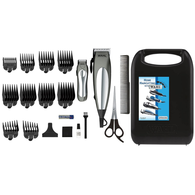 WAHL - Ensemble de Tondeuse à Cheveux Deluxe Groom Pro, 19 Morceaux - Simple Boutique