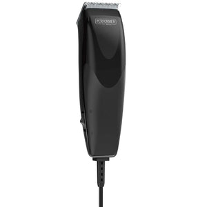 WAHL - Ensemble de Tondeuse à Cheveux QuickCut 10 Morceaux, Lames Auto-Affûtantes, Noir - Simple Boutique