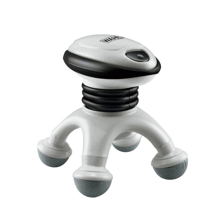 WAHL - Mini Masseur Portatif, Pour Douleurs Musculaires, 4 Nœuds Vibrants , Blanc - Simple Boutique