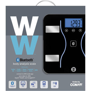 Weight Watcher - Pèse-Personne Numérique avec Analyse Corporelle, Bluetooth, Capacité Maximum de 180kg - Simple Boutique