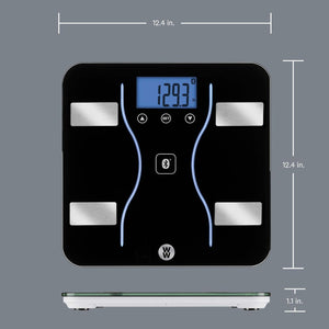 Weight Watcher - Pèse-Personne Numérique avec Analyse Corporelle, Bluetooth, Capacité Maximum de 180kg - Simple Boutique