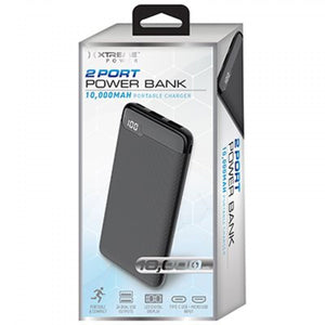 Xtreme - Banque d'alimentation Portable, 20 000 Mah avec Affichage Numérique LED, Noir - Simple Boutique