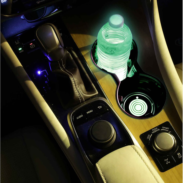 Xtreme - Ensemble de 2 Lumières LED pour Porte-Gobelet de Voiture, 2.7" de Diamètre - Simple Boutique