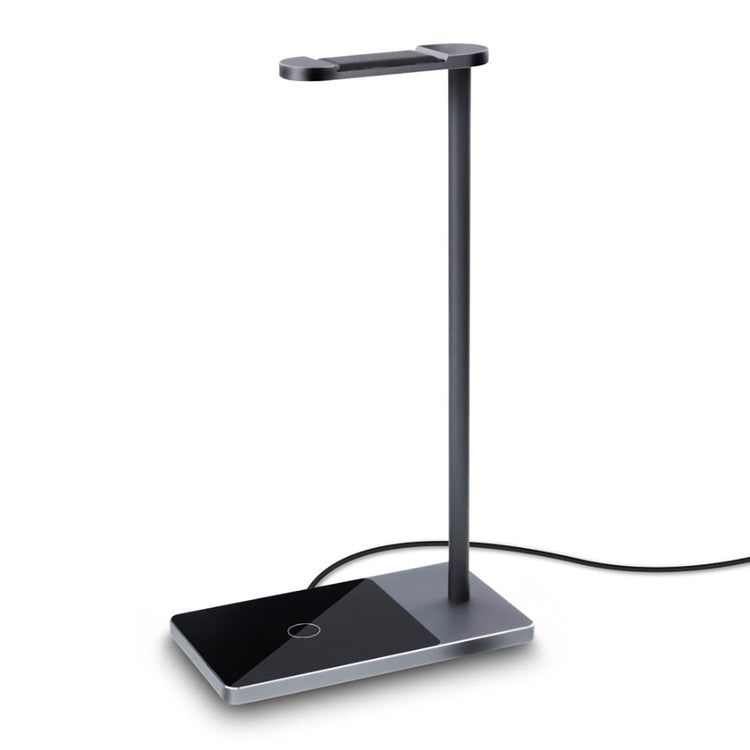 Xtreme - Support pour Casque D'écoute avec Chargeur Sans-Fil pour Téléphone Intégré, Noir - Simple Boutique