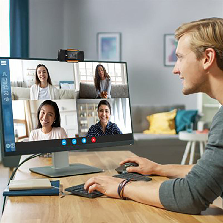 Xtreme - WebCam 480P, Support de Montage Universel, Éclairage LED Intégré, Noir - Simple Boutique