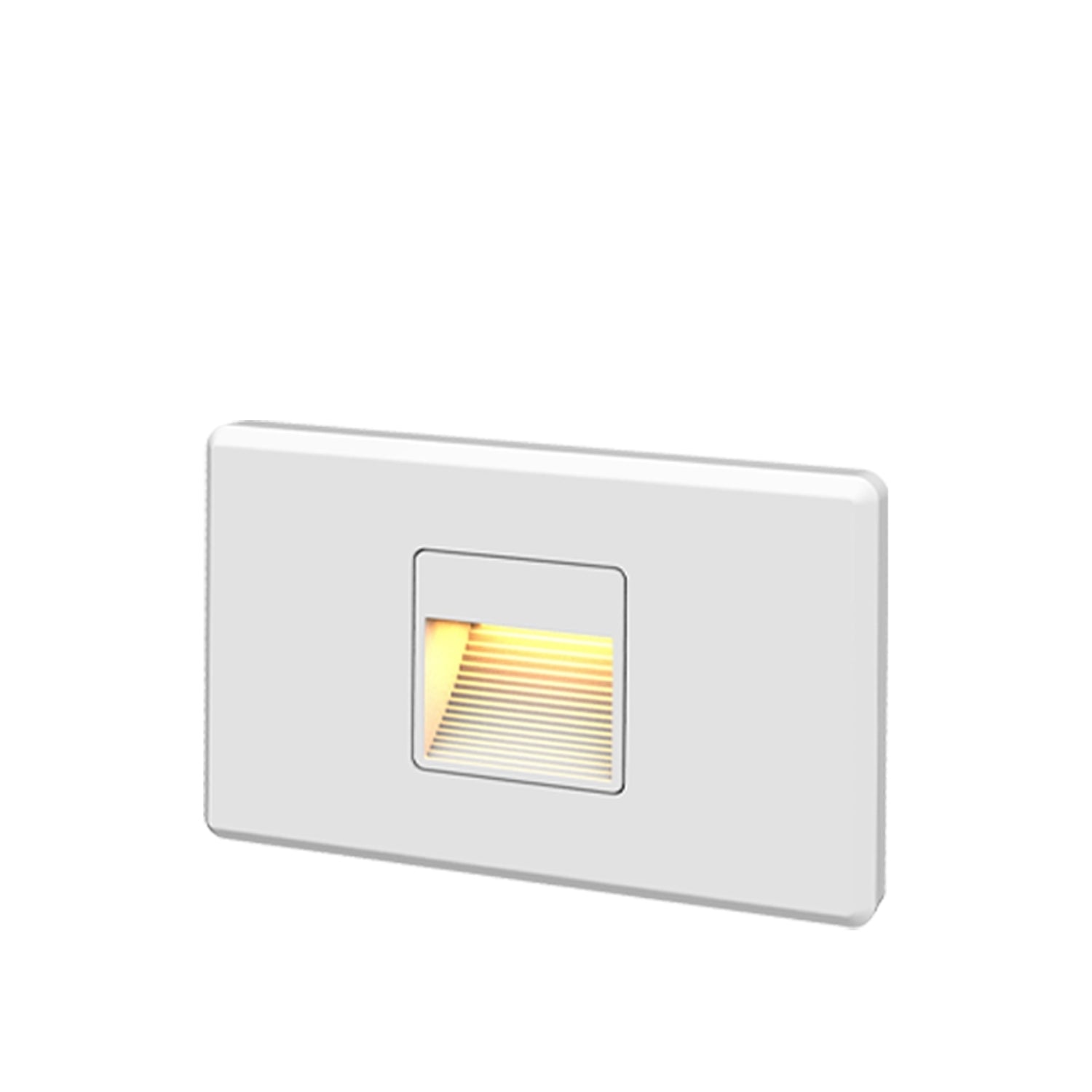 Xtricity - Ensemble de 2 Lumières de Sécurité pour Escalier DEL, 2.5W, 25 Lumens, 3000K Blanc Doux, Blanc - Simple Boutique