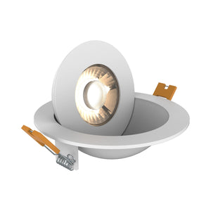 Xtricity - Ensemble de 2 Luminaires DEL Encastrés Rotatifs, 10W, 750 Lumens, 3 Options de Couleur d'éclairage - Simple Boutique