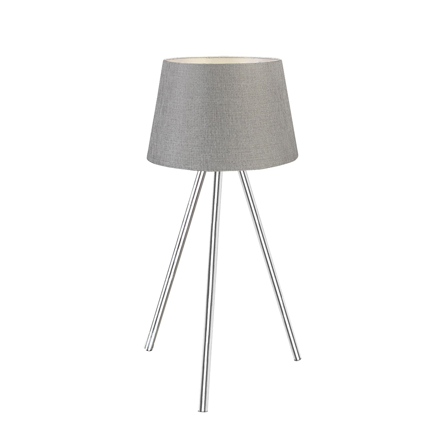 Xtricity - Lampe de Table Moderne, Hauteur de 19.7", De la Collection Bruce, Gris - Simple Boutique