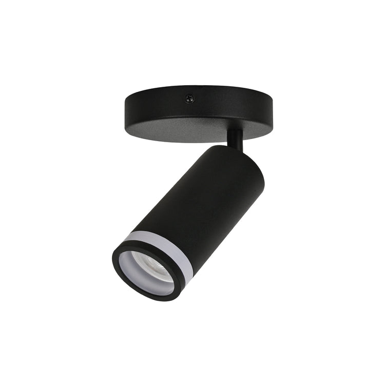 Xtricity - Luminaire Directionnel à 1 Tête, Largeur de 4.72", De la Collection Valegro, Noir - Simple Boutique