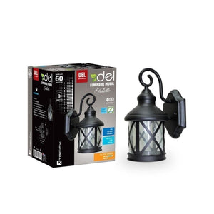 Xtricity - Luminaire Mural Extérieur DEL, 9w/120v/3000k, Éclairage Blanc Doux, De la Collection Juliette, Noir - Simple Boutique