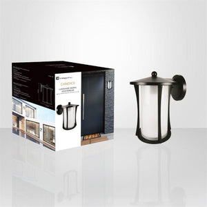 Xtricity - Luminaire Mural Extérieur, Hauteur de 10.74'', De la Collection Candice, Noir - Simple Boutique