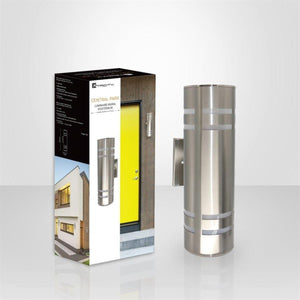 Xtricity - Luminaire Mural Extérieur, Hauteur de 12.99'', Fini Nickel Brossé - Simple Boutique
