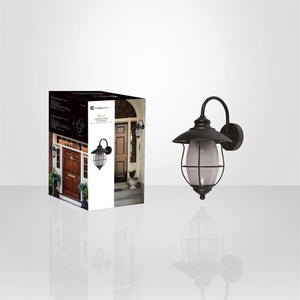 Xtricity - Luminaire Mural Extérieur, Hauteur de 15.35'', De la Collection Belz, Noir - Simple Boutique
