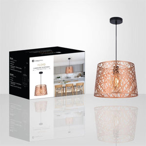 Xtricity - Luminaire Suspendu, Largeur de 13.7'', De la Collection Floyd, Or - Simple Boutique