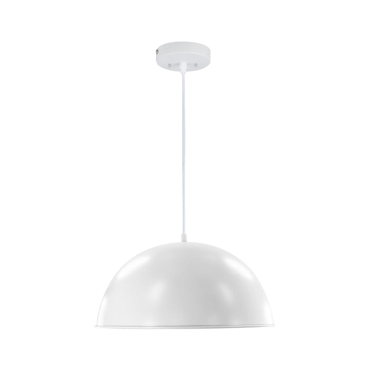 Xtricity - Luminaire Suspendu, Largeur de 14.17", De la Collection Trebecca, Blanc - Simple Boutique