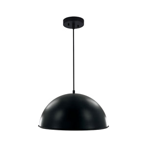 Xtricity - Luminaire Suspendu, Largeur de 14.17", De la Collection Trebecca, Noir - Simple Boutique