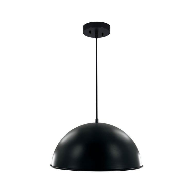 Xtricity - Luminaire Suspendu, Largeur de 14.17", De la Collection Trebecca, Noir - Simple Boutique