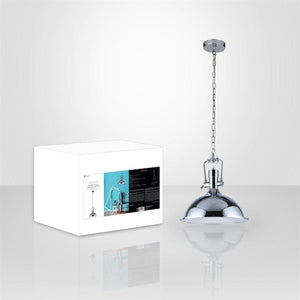 Xtricity - Luminaire Suspendu, Largeur de 15.7'', De la Collection Meridian, Argent - Simple Boutique