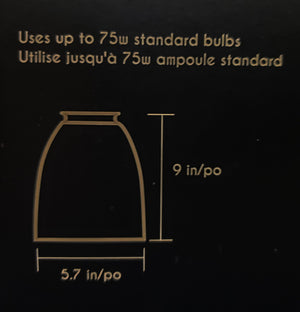 Xtricity - Luminaire Suspendu Verre Ambré, Ampoule DEL Incluse, De la Collection à L'ancienne - Simple Boutique