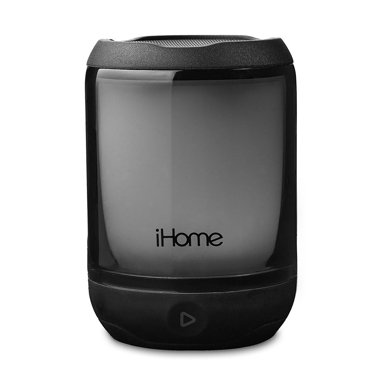 iHome - Haut-Parleur Bluetooth PlayGlow Mini Étanche avec 5 Modes d'éclairages, Noir - Simple Boutique