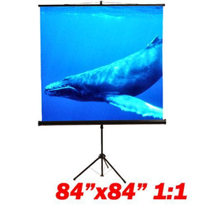 119'' 1:1 Toile de projection compacte sur trépied 84X84" N - Simple Boutique
