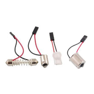 6 LED Blanc pour plafonnier 12 VDC Base 1156 T10 BA9S festoon - Simple Boutique