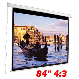 84'' EliteScreen 4:3 Toile de projection électrique DEMO - Simple Boutique