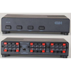 AMX AR-45 Sélecteur Haut-Parleurs 4 Paires & Protection D'impédance 8 Ohms - Simple Boutique
