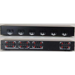 AMX AR-49 Sélecteur Haut-Parleurs 6 Paires & Protection D'impédance 2 Sources A-B max 150w rms / canal - Simple Boutique