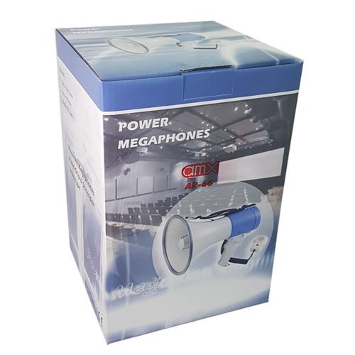 AMX AR-66 Megaphone Avec Microphone Amovible Et Fonction Sirene - Simple Boutique