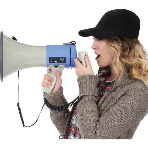 AMX AR-66 Megaphone Avec Microphone Amovible Et Fonction Sirene - Simple Boutique