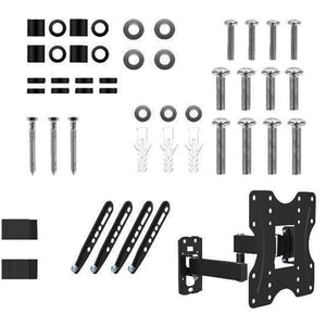 AMX BFP-23B Support Mural Universel Articulé 3 Pivots Pour TV LED, LCD, PLASMA pour Écrans 32'' À 55'' - Simple Boutique