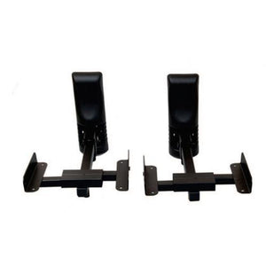 AMX BS-09 Supports haut-parleurs type "Bookshelf" articulés noir (Paire) - Simple Boutique