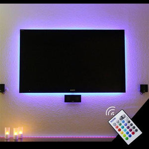 AMX Ensemble Complet de Rétro-Éclairage LED pour Télévision à Écran Plat 32" à 65" - Simple Boutique